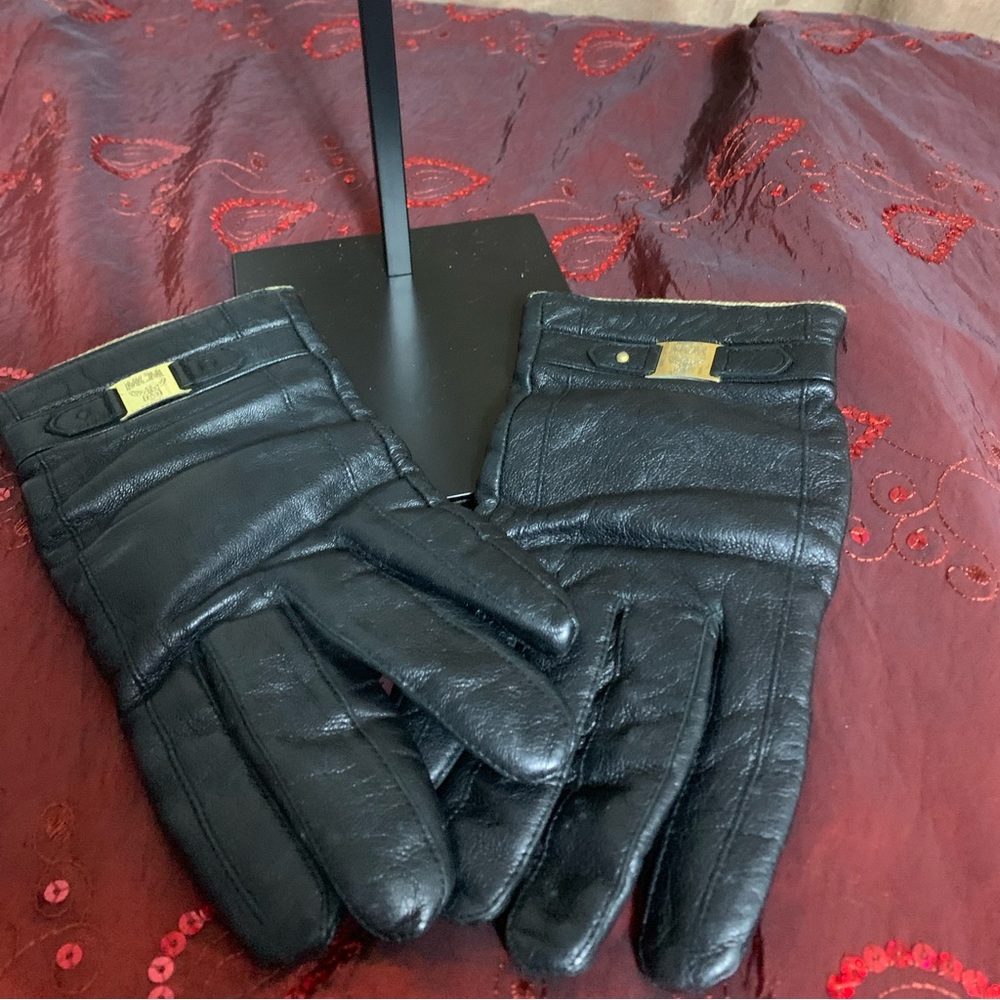 MCM Authentic Leather Gloves Vintage